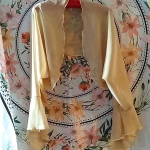 PRETTY CHIFFON SHRUG